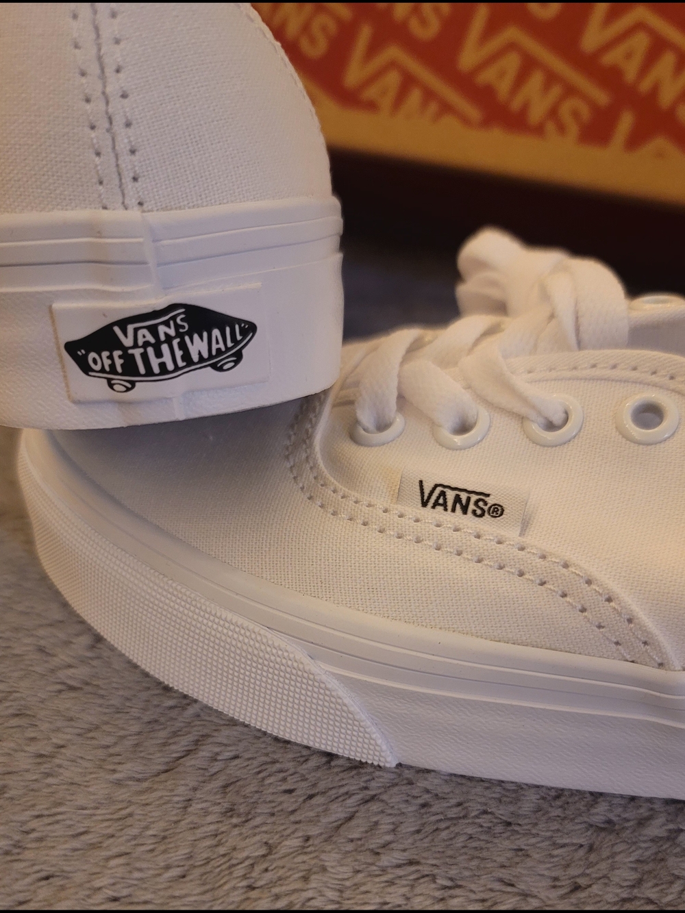 Vans Kids Authentic Low-Top Sneakers - White